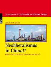 Neoliberalismus in China!?