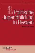 Politische Jugendbildung in Hessen