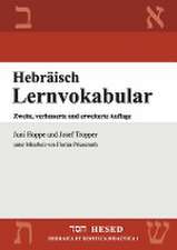 Hebräisch Lernvokabular