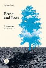 Error and Loss