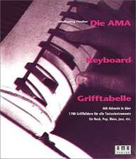 Die AMA-Keyboard-Grifftabelle