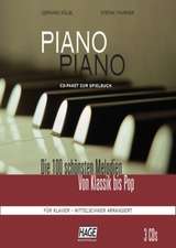 Piano Piano - - mittelschwer arrangiert. 3 CDs