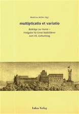 multiplicatio et varatio