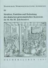 Struktur, Funktion und Bedeutung des deutschen protestantischen Kantorats im 16. bis 18. Jahrhundert