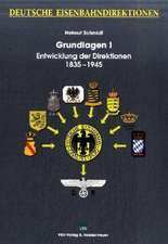 Schmidt, H: Deutsche Eisenbahndirektionen Grundlagen 1