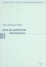 Kant als politischer Schriftsteller