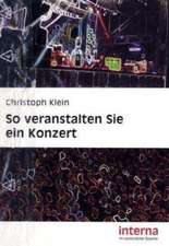 So veranstalten Sie ein Konzert