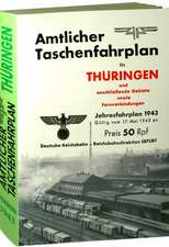 Amtlicher Taschenfahrplan für Thüringen - Jahresfahrplan 1943