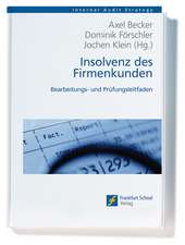 Insolvenz des Firmenkunden