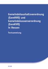 Gemeindehaushaltsverordnung und Gemeindekassenverordnung in Hessen