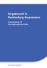 Vergaberecht in Mecklenburg-Vorpommern