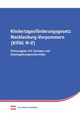 Kindertagesförderungsgesetz Mecklenburg-Vorpommern