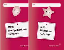 Mein Multiplikationsheftchen und mein Divisionsheftchen im Kombi