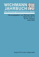 Wichmann-Jahrbuch des Diözesangeschichtsvereins Berlin. Neue Folge 10 / 48./49. Jg. . 2008/2009