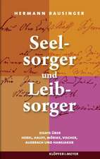 Seelsorger und Leibsorger