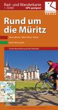 Rad- und Wanderkarte Rund um die Müritz 1 : 50 000