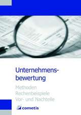 Unternehmensbewertung - Methoden, Rechenbeispiele, Vor- und Nachteile