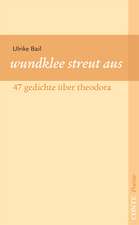 Wundklee streut aus