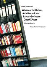 Wissenschaftliches Arbeiten mit der Layout-Software QuarkXPress