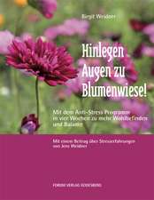 Hinlegen - Augen zu - Blumenwiese