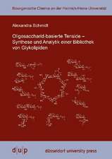 Oligosaccharid-basierte Tenside