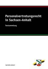 Personalvertretungsrecht in Sachsen-Anhalt