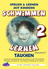 Schwimmen lernen 02. Tauchen. Laminiert