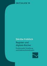 Register und digitale Bücher