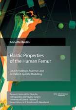 Elastic Properties of the Human Femur