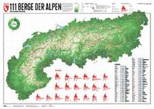 111 Alpenberge 1 : 1 200 000