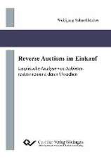 Reverse Auctions im Einkauf