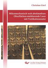 Mikromechanisch weit abstimmbare Oberflächen-emittierende Laser mit Vertikalresonator