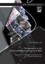 Ertragsteuern in Der Zwischenberichterstattung Nach Ifrs