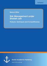 Risk Management under Shariah Law: Products, Techniques and Competitiveness