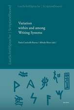 Variation Within and Among Writing Systems