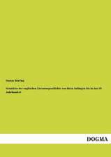 Grundriss der englischen Literaturgeschichte von ihren Anfängen bis in das 19. Jahrhundert