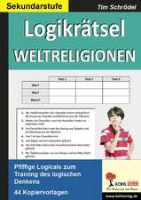 Logikrätsel Weltreligionen