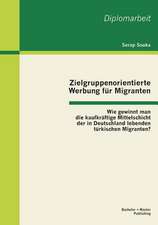 Zielgruppenorientierte Werbung Fur Migranten: Wie Gewinnt Man Die Kaufkraftige Mittelschicht Der in Deutschland Lebenden Turkischen Migranten?