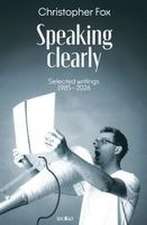 Speaking Clearly