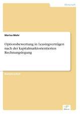 Optionsbewertung in Leasingverträgen nach der kapitalmarktorientierten Rechnungslegung