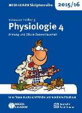 MEDI-LEARN Skriptenreihe 2015/16: Physiologie 4