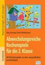 Abwechslungsreiche Rechenspiele für die 2. Klasse