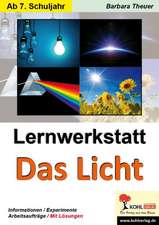 Lernwerkstatt Das Licht. Mit Lösungen