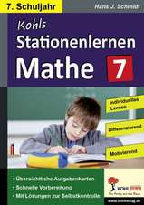 Stationenlernen Mathe / Klasse 7