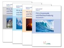 Fit in Grammatik und Rechtschreibung - Paket 4 Hefte