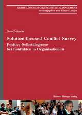 Solution-focused Conflict Survey