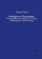 Beiträge zur Physiologie