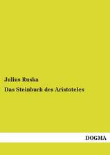 Das Steinbuch des Aristoteles