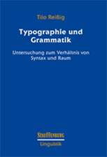 Typographie und Grammatik