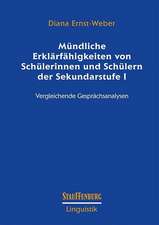 Mündliche Erklärfähigkeiten von Schülerinnen und Schülern der Sekundarstufe I